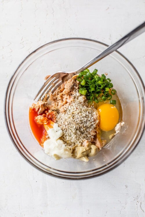 salmon cake ingredients