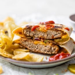 Cheeseburger Crunch Wrap