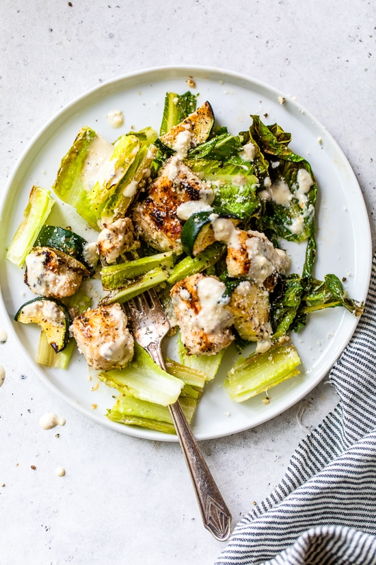 Grilled Chicken Caesar