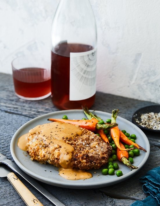 Air Fryer Chicken Fried Steak