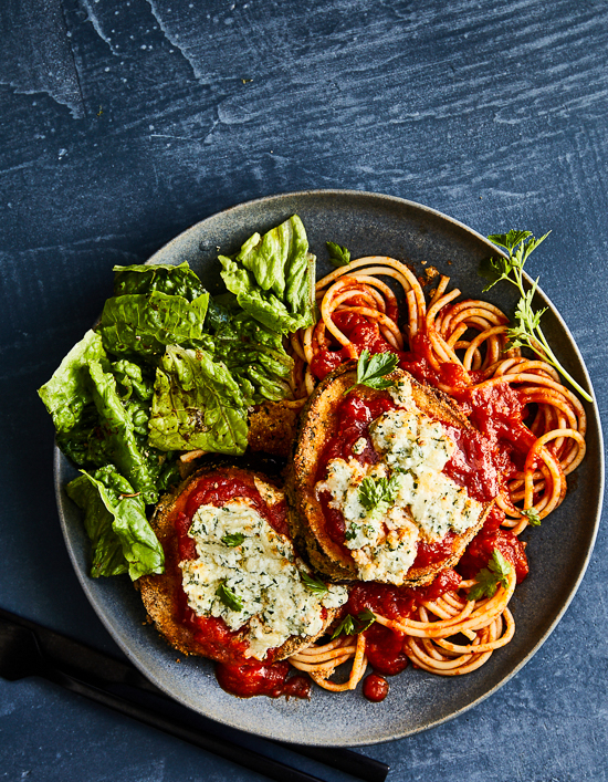 Air Fryer Eggplant Parmesan