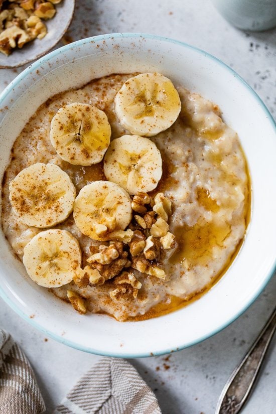 Banana Nut Protein Oatmeal