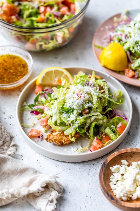 Air Fryer Chicken Milanese