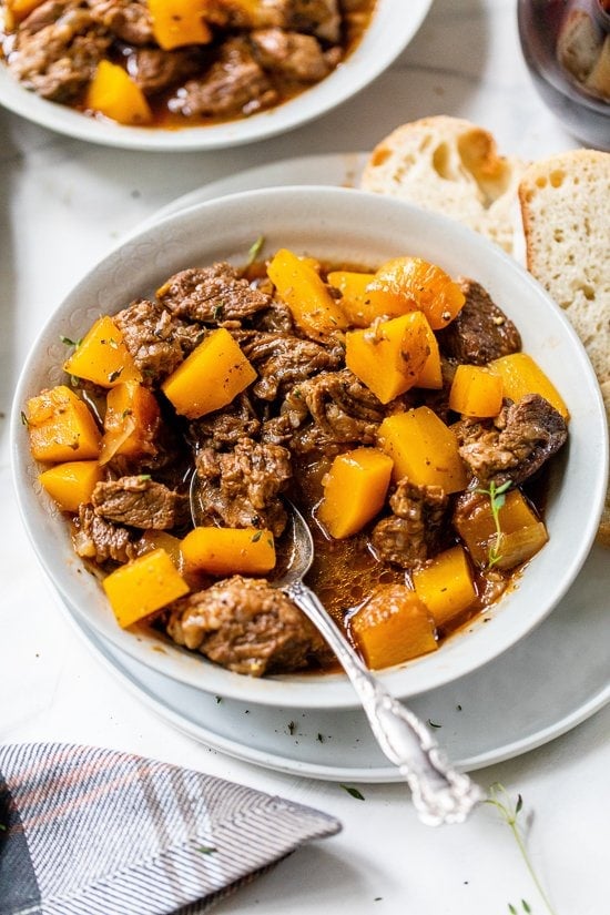 Beef Stew with Pumpkin