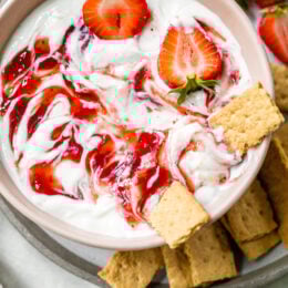 Strawberry Cheesecake Dip