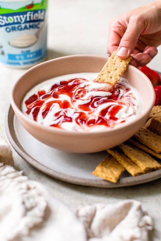 Strawberry Cheesecake Dip