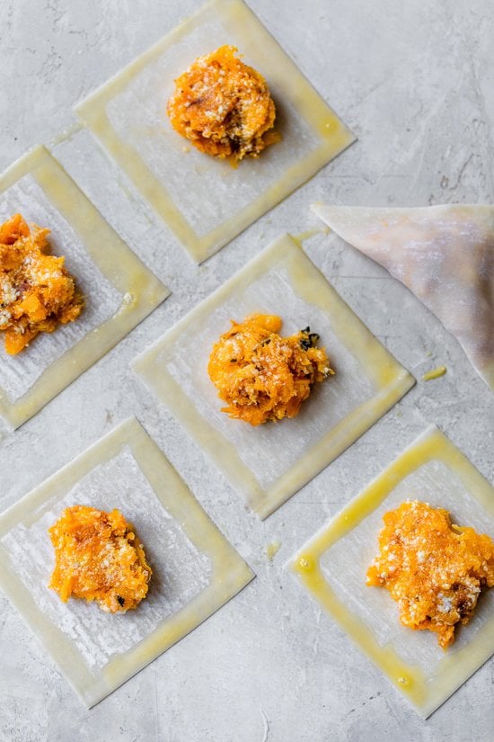 how to make butternut squash raviolis