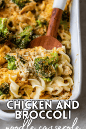 Chicken and Broccoli Noodle Casserole