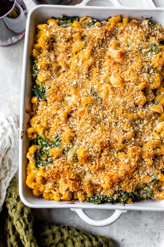 Pumpkin Pasta with Gruyere
