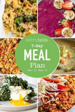7-Day Healthy Meal Plan