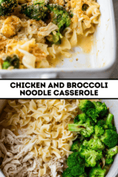 Chicken and Broccoli Noodle Casserole