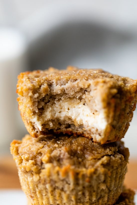 Cream Cheese Allmond Flour Banana Muffins