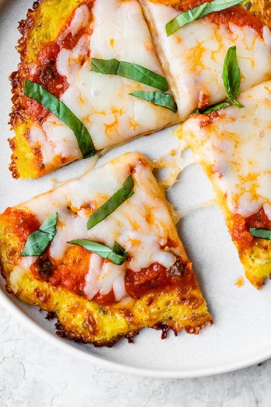 Spaghetti Squash Crust Pizza