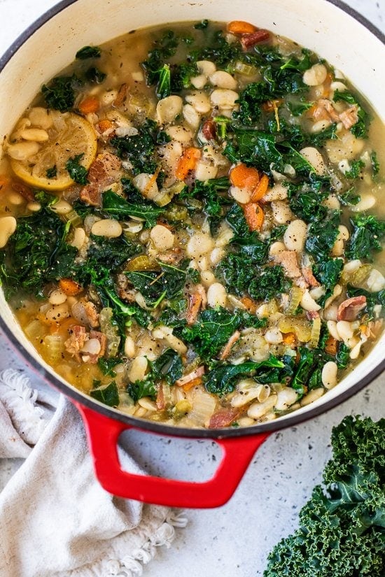 Pot of Beans and Greens