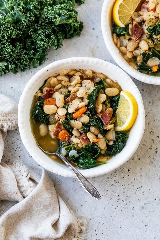 Lima Beans and Greens