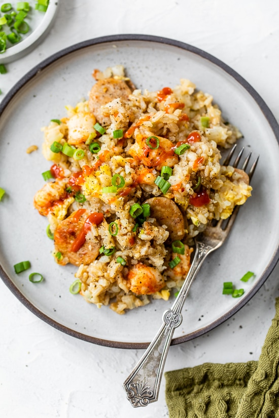 Cajun Inspired fried Rice