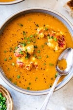healthy lobster bisque