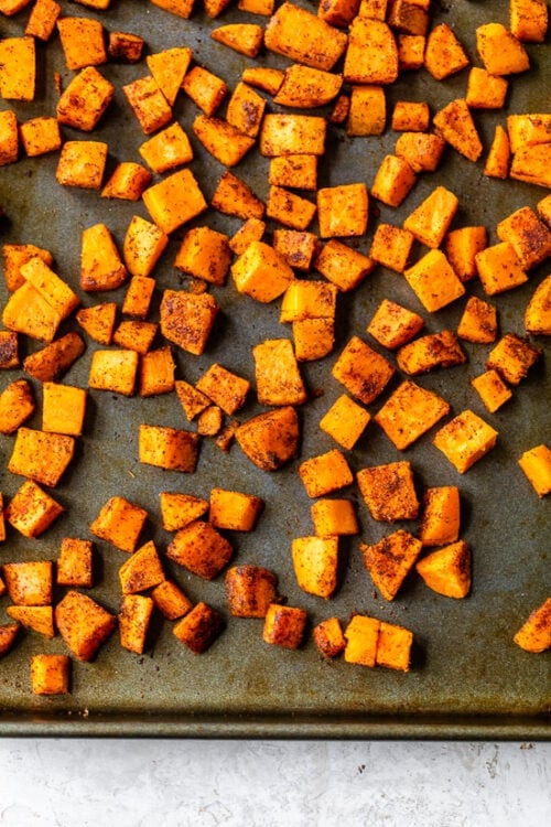 sheet pan sweet potatoes