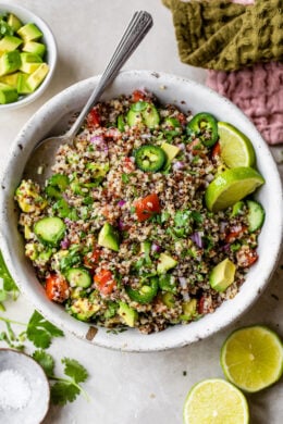 Avocado Quinoa Salad