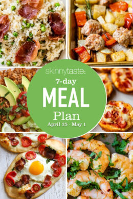 7 Day Healthy Meal Plan