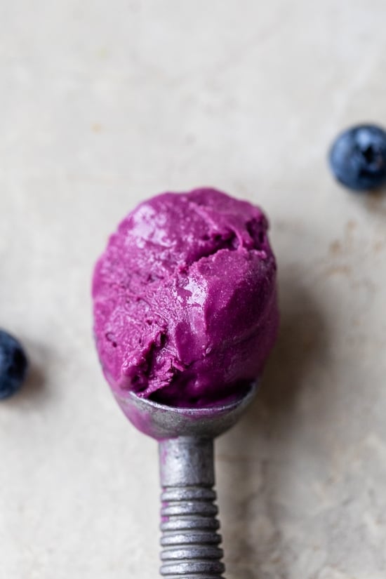 blueberry ice cream