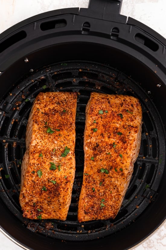Chili-Lime Air Fryer Salmon