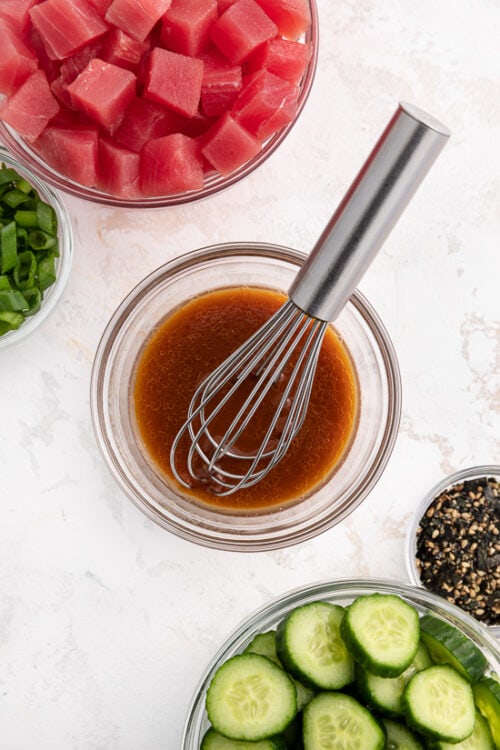 Wasabi-Soy Vinaigrette