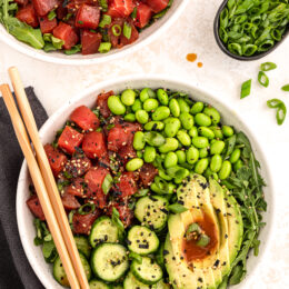 Ahi Tuna Poke Salad
