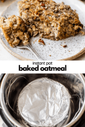 Instant Pot Baked Oatmeal