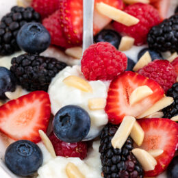 Very Berry Cottage Cheese Bowl