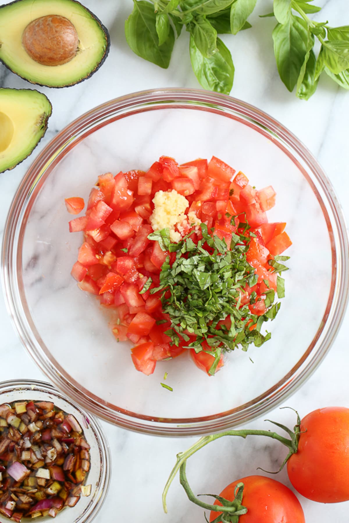 tomato salad ingredients