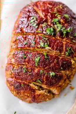 Turkey Meatloaf with Zucchini