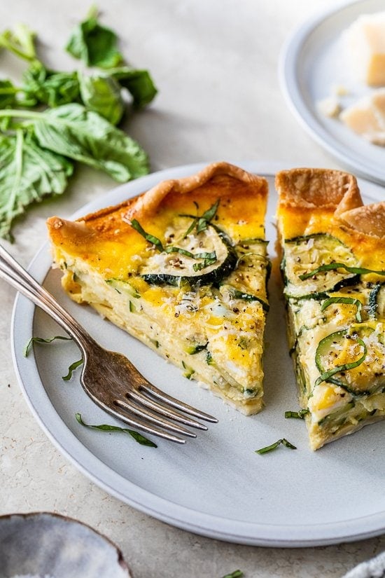 Zucchini Quiche
