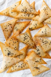 Baked Wonton Chips