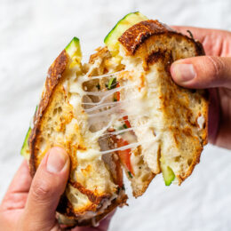 Grilled Chicken Zucchini Panini