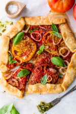 Heirloom Tomato Galette