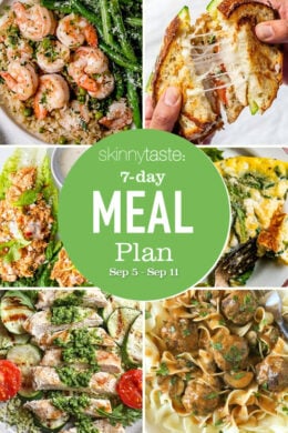 7 Day Healthy Meal Plan