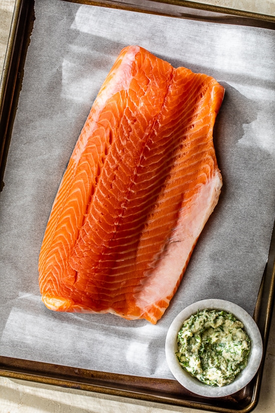 How To Make Parmesan-Herb Baked Salmon