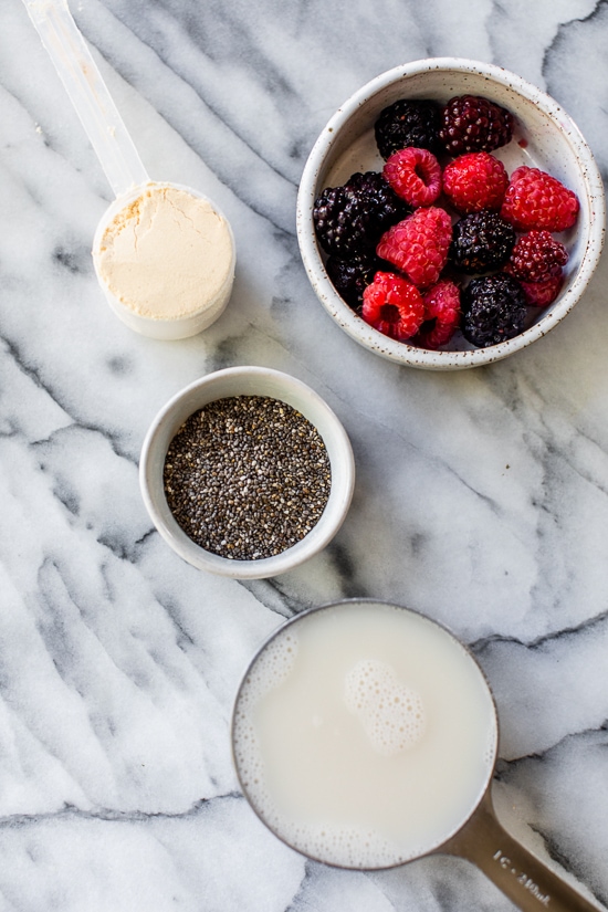 4 ingredient chia seed cereal