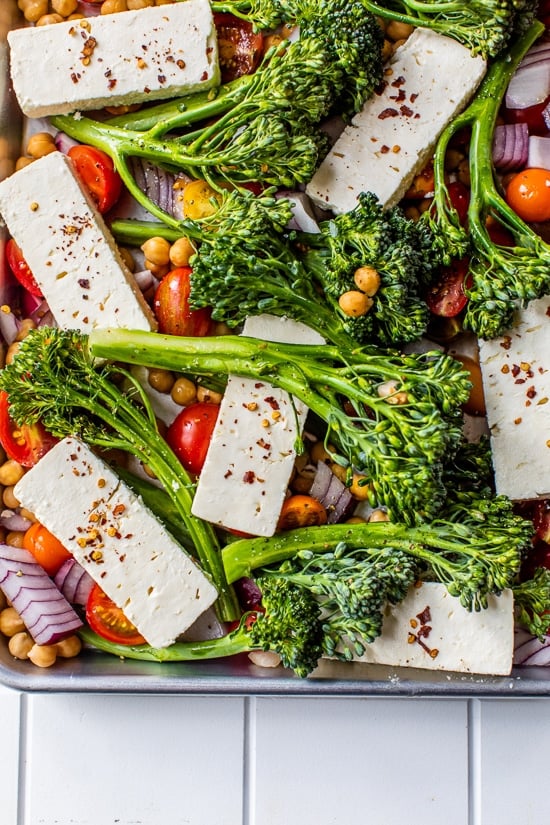 Sheet Pan Feta Dinner