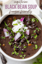 Vegetarian Black Bean Soup