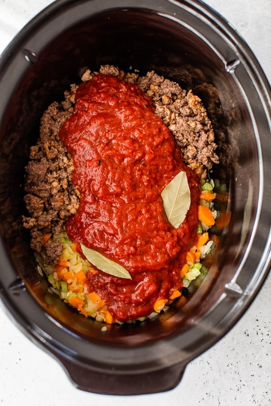 Beef Ragu in the Slow Cooker