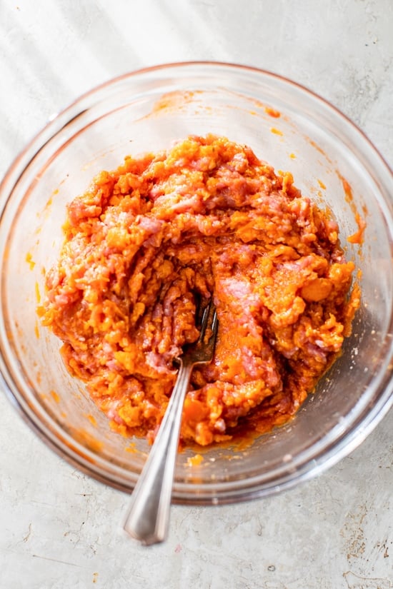 how to make Turkey Sweet Potato Meatloaf