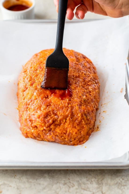 glaze on turkey meatloaf