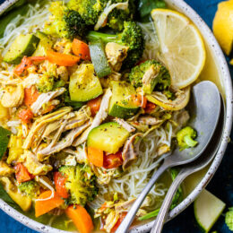 Turmeric Chicken Noodle Soup