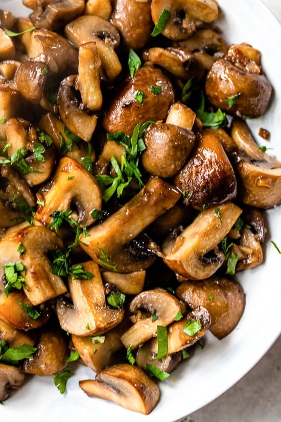 Garlic Butter Mushrooms