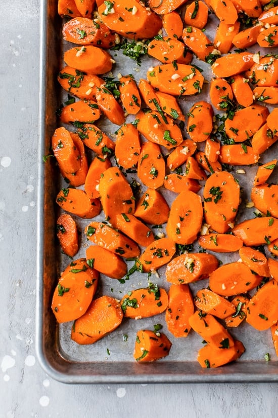 sheet pan carrots