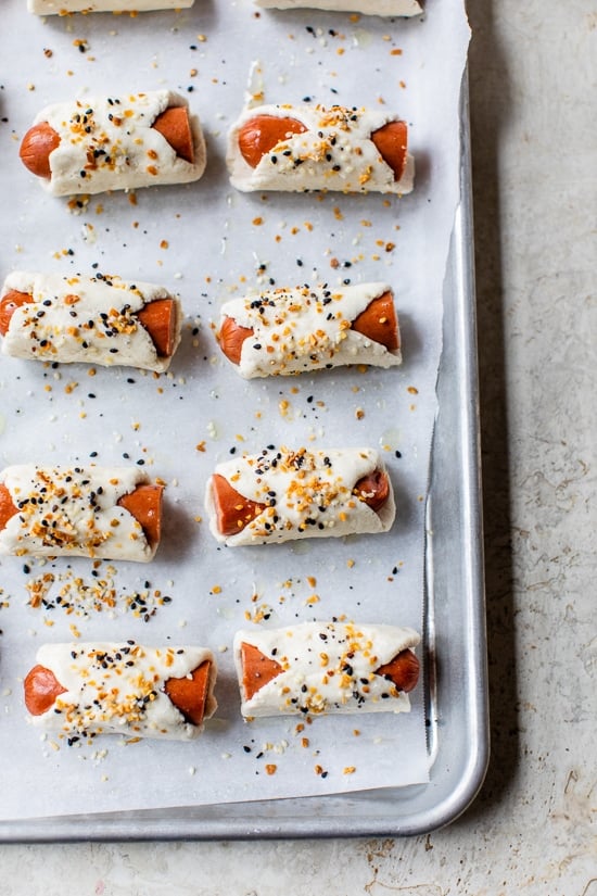 Everything Bagel Pigs in a Blanket