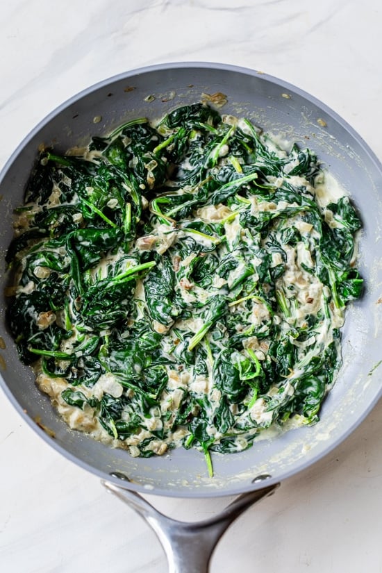 creamy spinach