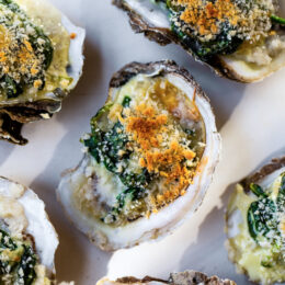 Oysters Rockefeller